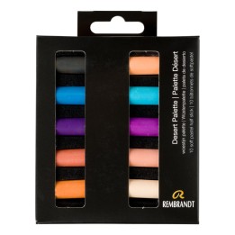 Rembrandt Soft Pastel Micro Sets, 10 Half Sticks, Southwest Desert Palette