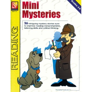 Remedia Publications Mini Mysteries Book, Grades 3-6