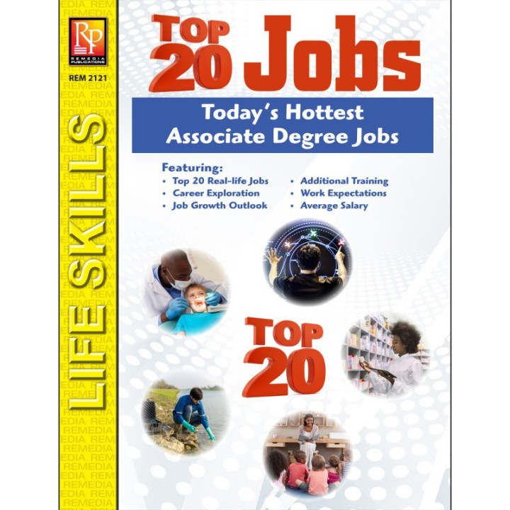 Remedia Publications The Top 20 Jobs Series: Today's Hottest Associate Degree Job