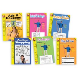 Remedia Publications Practical Practice Reading Book Series, Set of 6