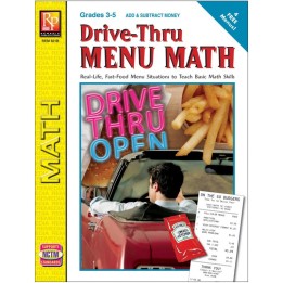 Remedia Publications Drive-Thru Menu Math: Add & Subtract Money