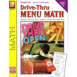 Remedia Publications Drive-Thru Menu Math: Multiply & Divide Money