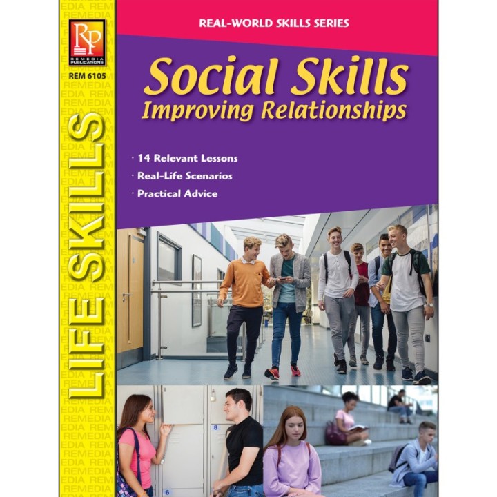 Remedia Publications Real-World Skills Series: Social Skills Book 2