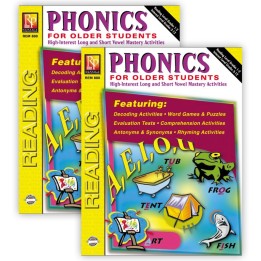 Remedia Publications Phonics For Older Students Book, Pack of 2