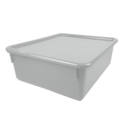 Romanoff Double Stowaway® Tray with Lid, White