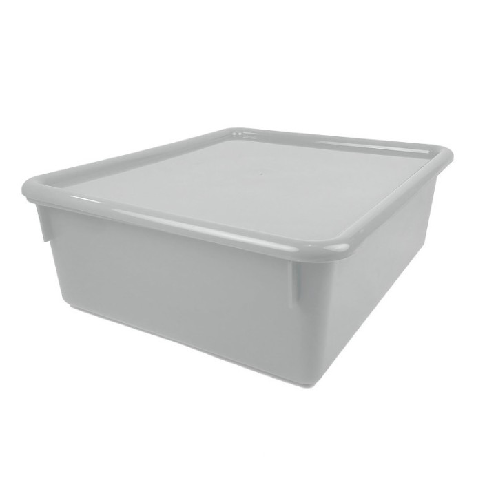 Romanoff Double Stowaway® Tray with Lid, White