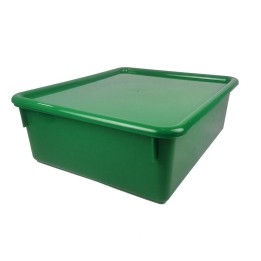 Romanoff Double Stowaway® Tray with Lid, Green