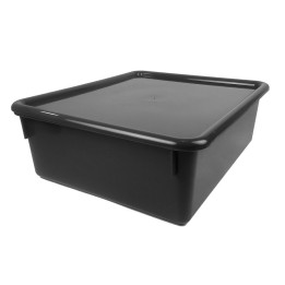 Romanoff Double Stowaway® Tray with Lid, Black