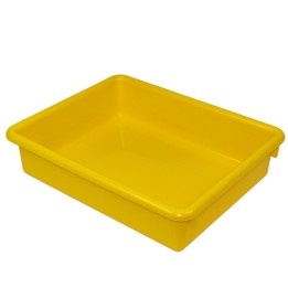 Romanoff Stowaway® 3" Letter Tray no Lid, Yellow