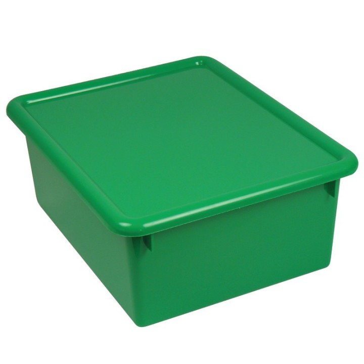 Romanoff Stowaway® 5" Letter Box with Lid, Green