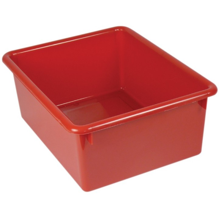 Romanoff Stowaway® 5" Letter Box no Lid, Red