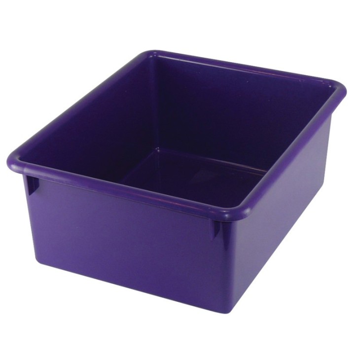 Romanoff Stowaway® 5" Letter Box no Lid, Purple