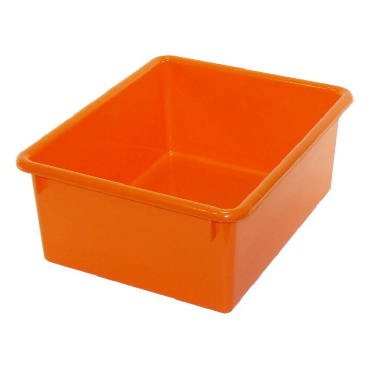 Romanoff Stowaway® 5" Letter Box no Lid, Orange