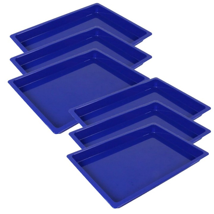 Romanoff Medium Creativitray®, Blue, Pack of 6