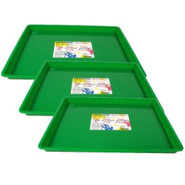 Romanoff Large Creativitray®, Green, Pack of 3