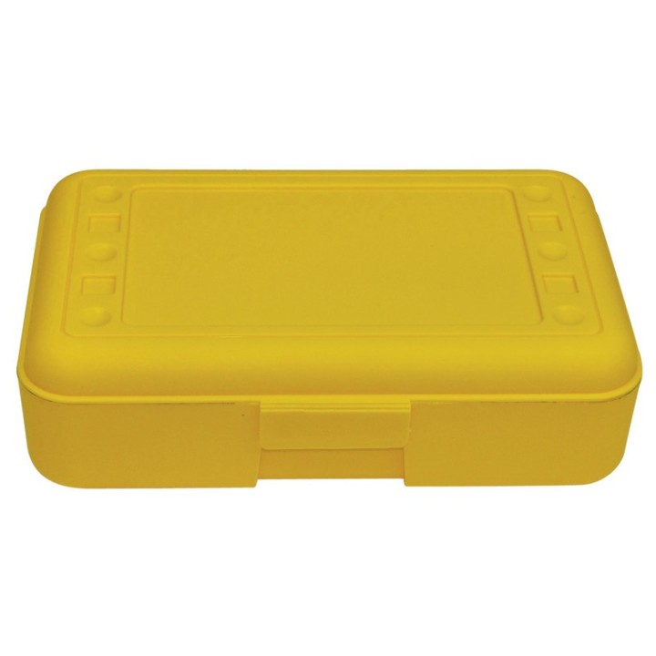 Romanoff Pencil Box, Yellow