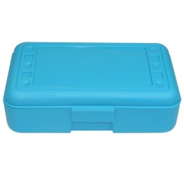 Romanoff Pencil Box, Turquoise