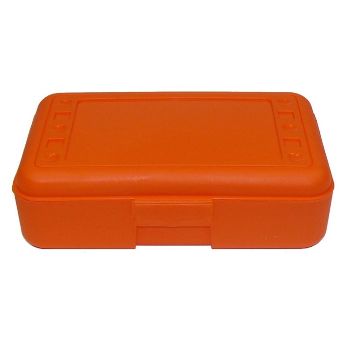 Romanoff Pencil Box, Orange