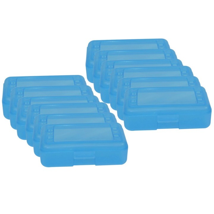 Romanoff Pencil Box, Blueberry, Pack of 12