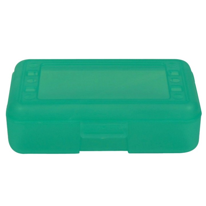 Romanoff Pencil Box, Translucent Lime