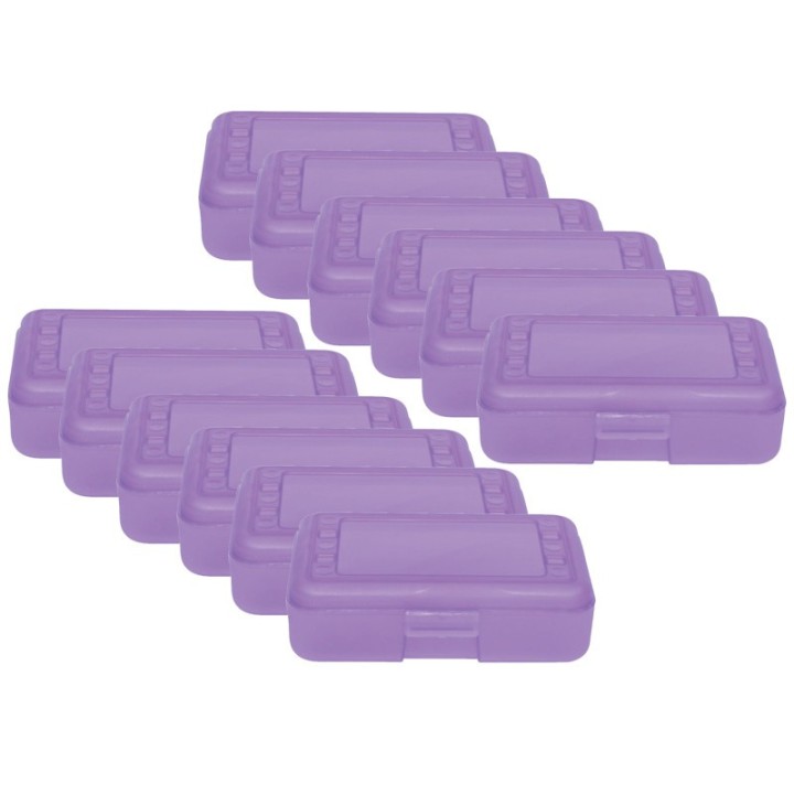 Romanoff Pencil Box, Grape, Pack of 12