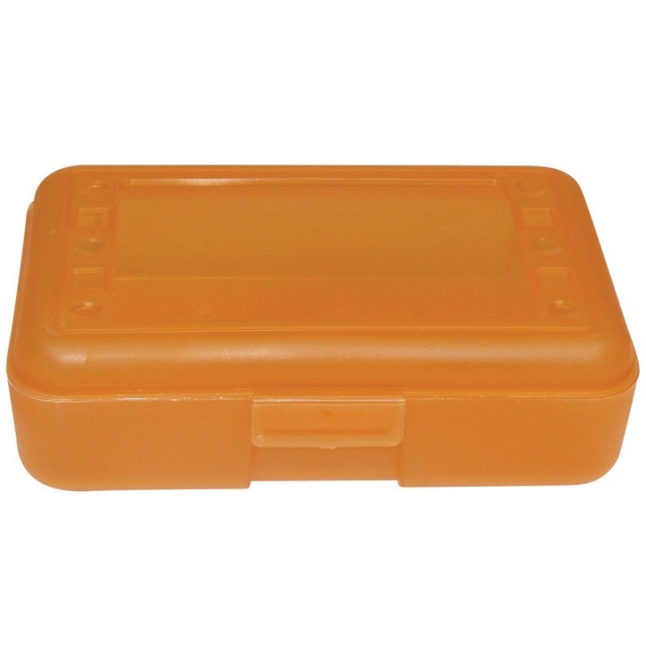 Romanoff Pencil Box, Tangerine