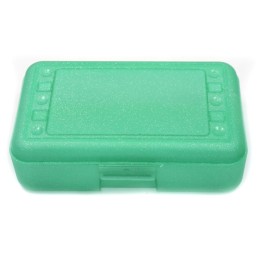 Romanoff Pencil Box, Lime Sparkle