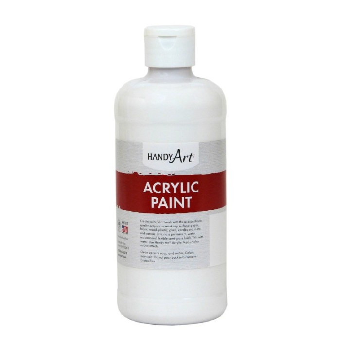 Handy Art® Acrylic Paint 16 oz, Titan White