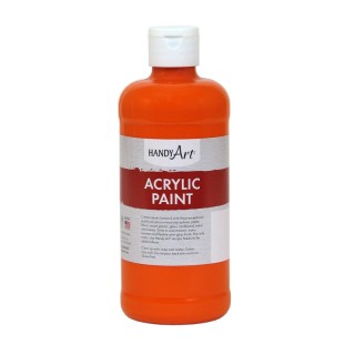 Handy Art® Acrylic Paint 16 oz, Chrome Orange