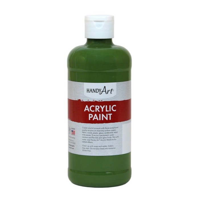 Handy Art® Acrylic Paint 16 oz, Green Oxide