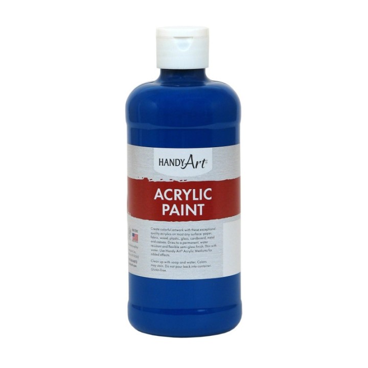 Handy Art® Acrylic Paint 16 oz, Ultra Blue