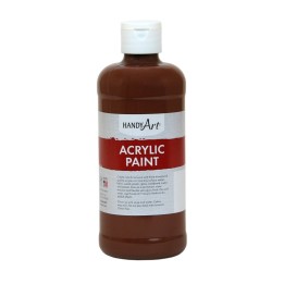 Handy Art® Acrylic Paint 16 oz, Burnt Sienna