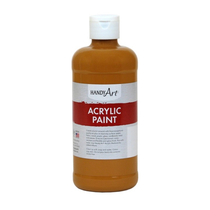 Handy Art® Acrylic Paint 16 oz, Raw Sienna