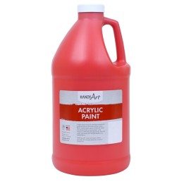 Handy Art® Acrylic Paint Half Gallon, Vermilion