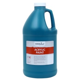 Handy Art® Acrylic Paint Half Gallon, Phthalo Green