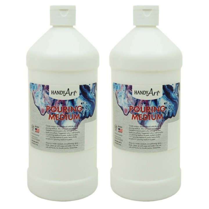 Handy Art® Pouring Medium, 32oz, Pack of 2