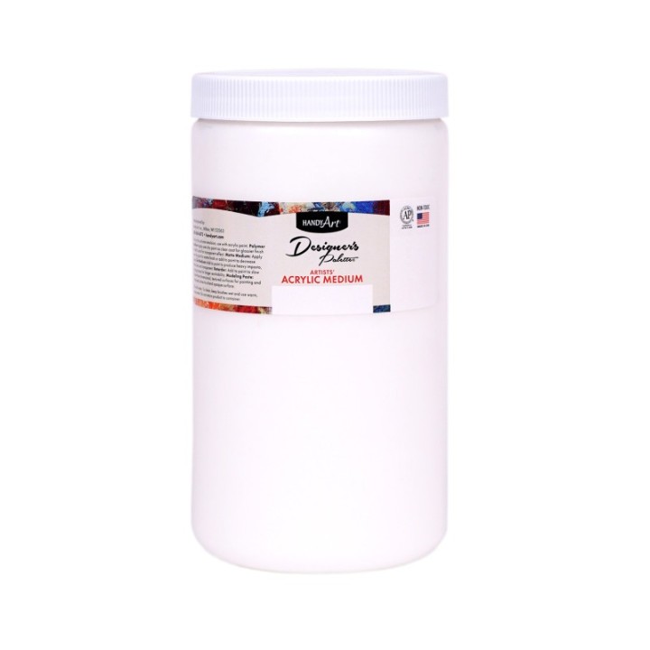 Handy Art® Designer's Palette Artists' Acrylic Medium, Gloss, 32 oz