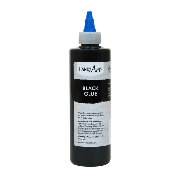Handy Art® Black Glue, 8 oz.
