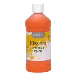 Handy Art® Little Masters® Tempera Paint, Orange, 16 oz.