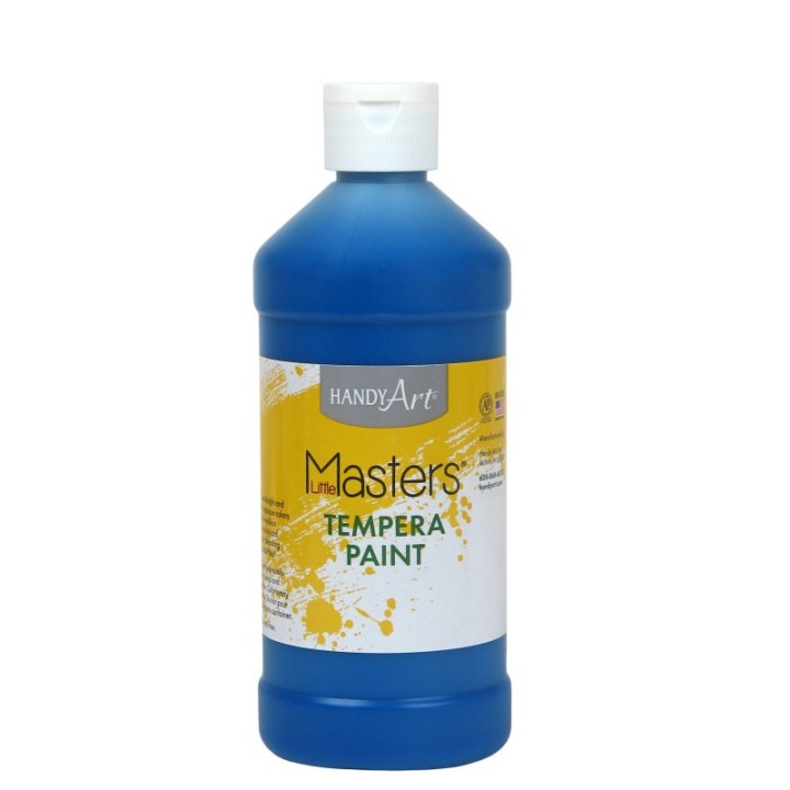 Handy Art® Little Masters® Tempera Paint, Blue, 16 oz.
