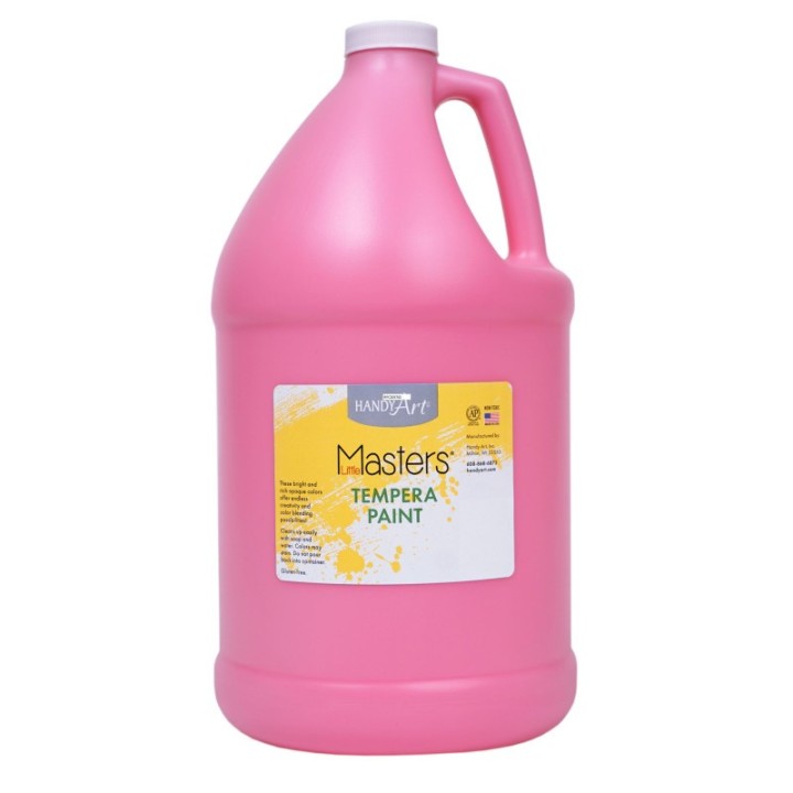 Handy Art® Little Masters® Tempera Paint, Pink, Gallon