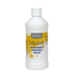 Handy Art® Little Masters® Washable Tempera Paint, White, 16 oz.