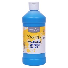 Handy Art® Little Masters® Washable Tempera Paint, Light Blue, 16 oz.