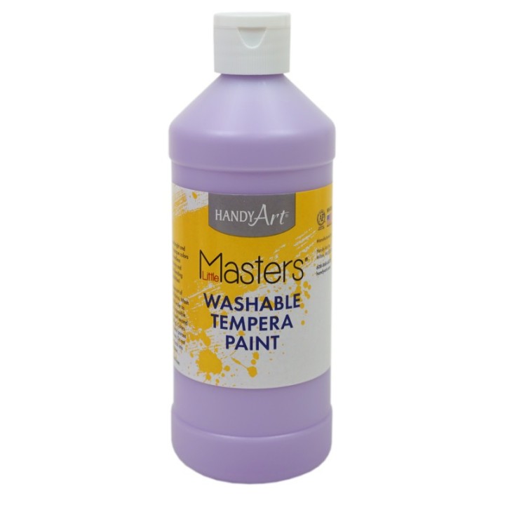 Handy Art® Little Masters® Washable Tempera Paint, 16 oz., Light Purple