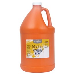 Handy Art® Little Masters® Washable Tempera Paint, Orange, Gallon