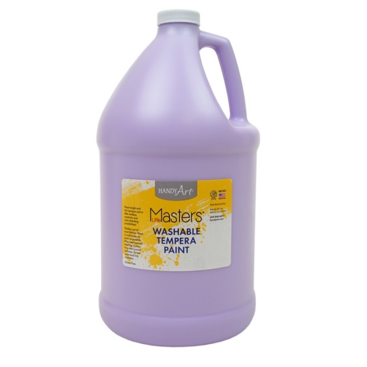 Handy Art® Little Masters® Washable Tempera Paint, Gallon, Light Purple