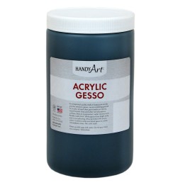 Handy Art® Acrylic Gesso, Black, 32 oz.