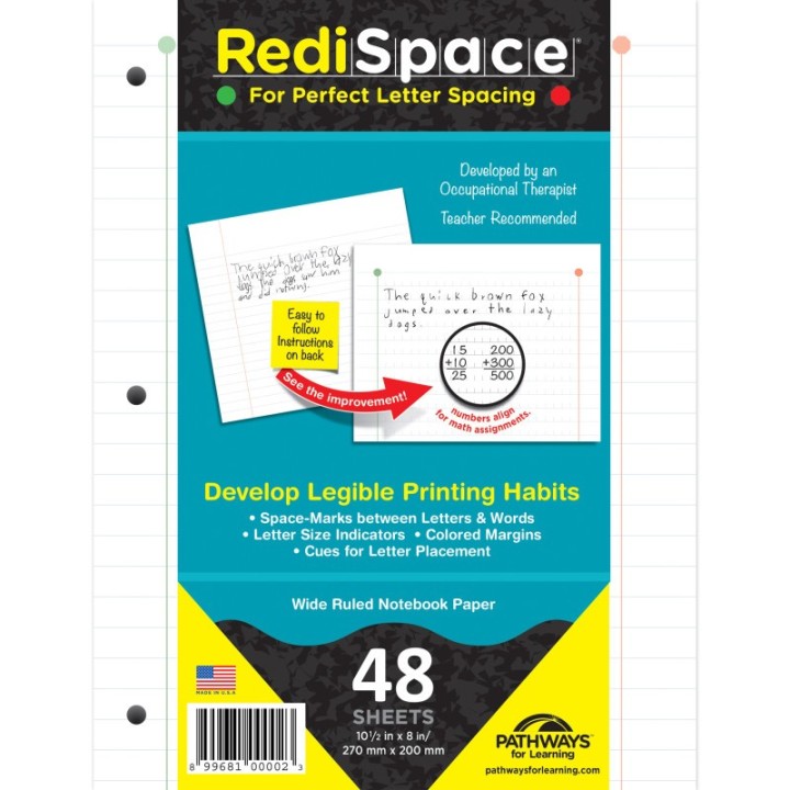 Pathways For Learning RediSpace® Notebook Filler Paper