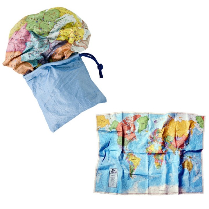 Round World Products World Scrunch Map