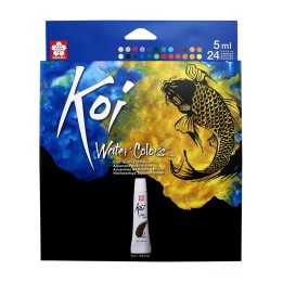Sakura Koi Watercolor Tube Set, 5mL, 24 Colors